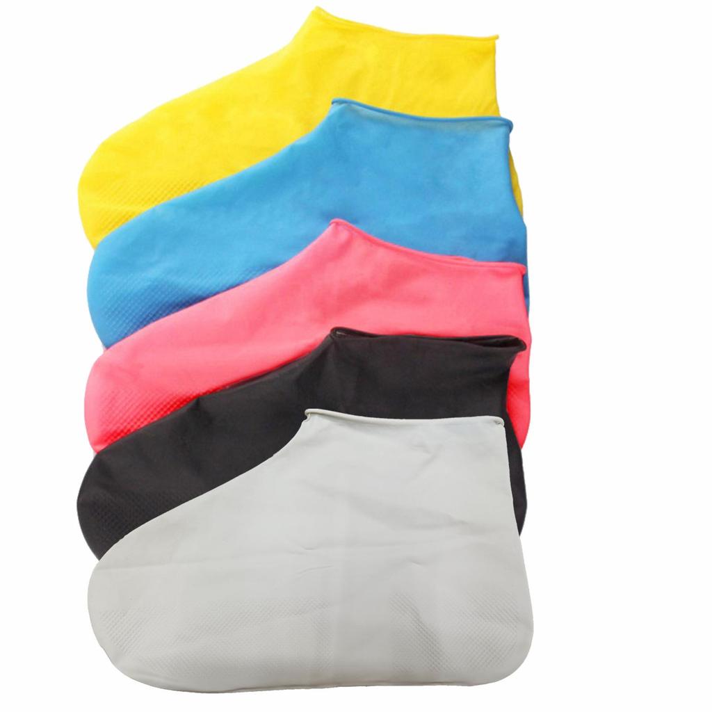 Водонепроницаемые нескользящие снегозащитные износостойкие латексные силиконовые чехлы на обувь для взрослых и детей