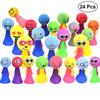 24 шт. Маленький эльф EVA пружины отскакивания люди прыгающие игрушки детские куклы игрушки