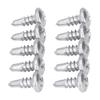 200Pcs Self Drilling Screw Stainless Steel Round Head M4.8x13 Fastener Accessory Set Kit