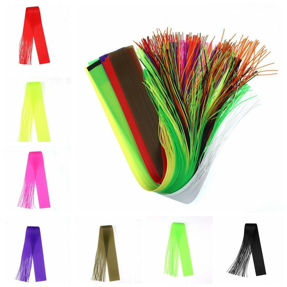 40 Strands/Pack Soft String Rubber Leg 30CM Lure Skirts Material Fishing Jig Terrestrials