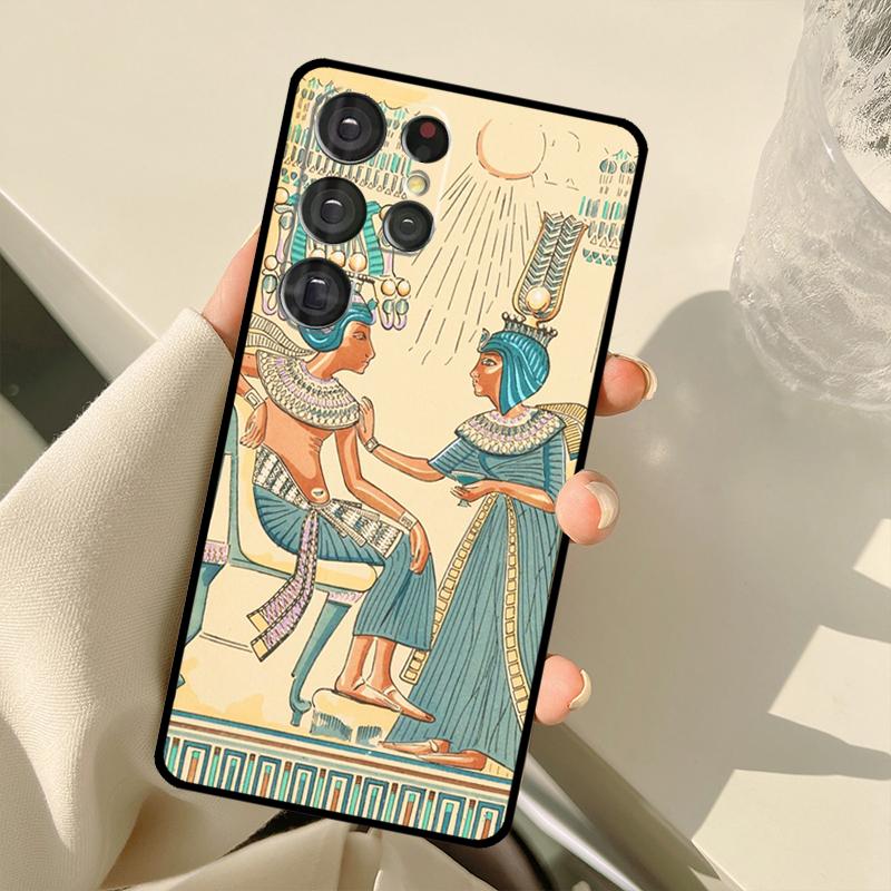 Чехол «Египет Нефертити Анк» для Samsung Galaxy S22 Ultra S20 FE Note 20 Note 10 S8 S9 S10 Plus S21 Ultra Cover