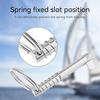 316 Stainless Steel Quick Release Pin Bimini Top Pin Used Length 1.61", Overall Length 2 ", Diameter 0.31 ", Marine Hardware