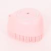Dingdongpet Pet Heart Silicone Shampoo Brush, Pink, 1 Piece, Korean Pet Shampoo