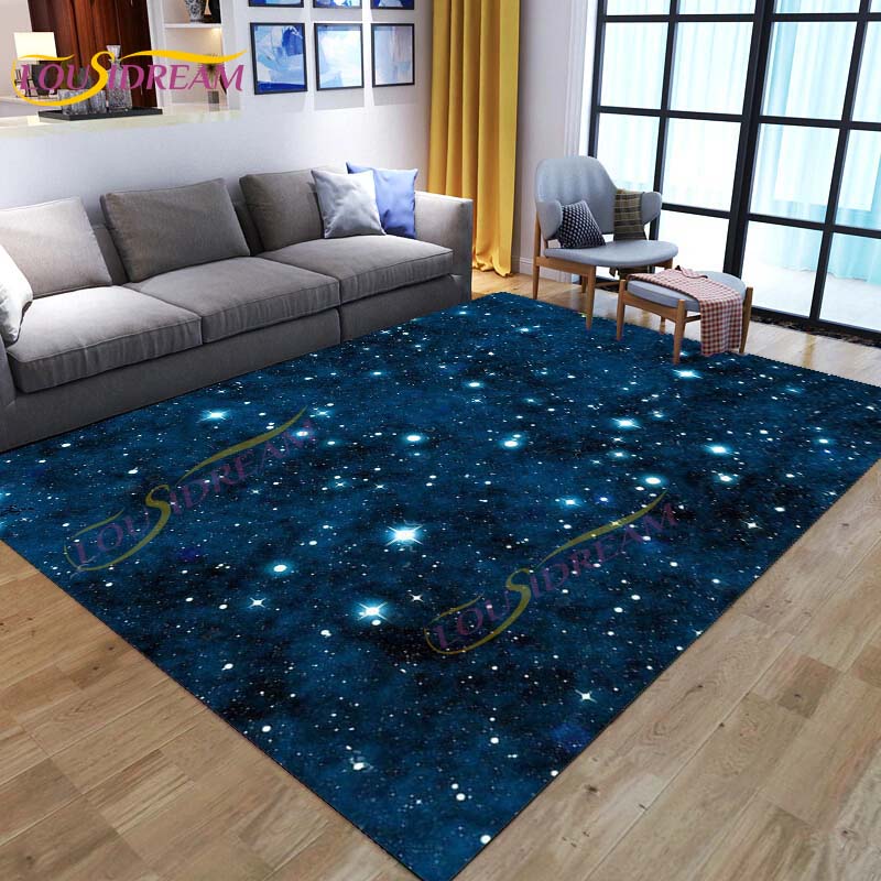 3D цветной космический коврик Galaxy ковер звездное небо ковер для гостиной спальня диван планета ковер детский игровой коврик напольный коврик домашний декор