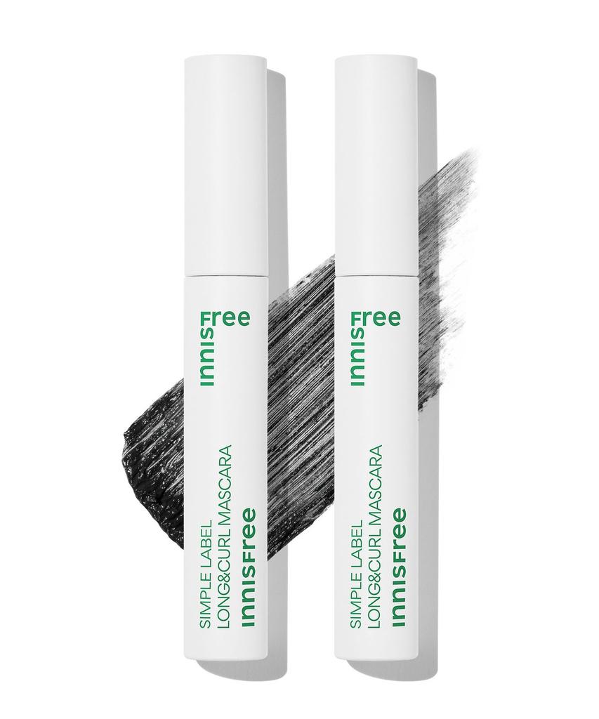 Simple Label Long & Curl Mascara 7.5g 2 pieces