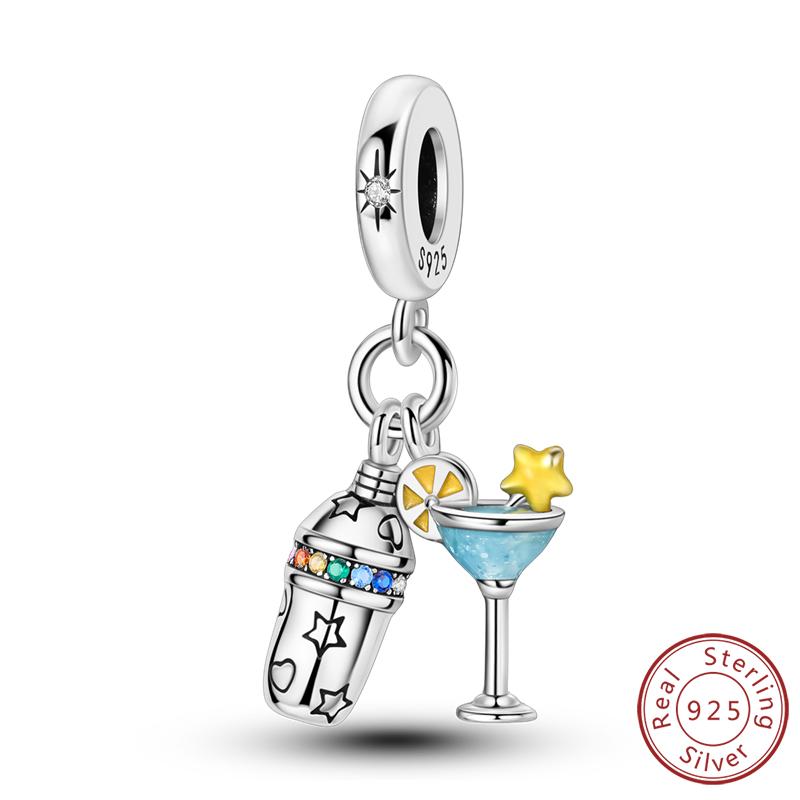 Медный Шарм Сияющая Корона Милый Коготь Шарм-Бусина Подвеска Кубик Рубика Подходит для Оригинальных Браслетов Изысканные Женские Украшения Сделай Сам