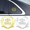 Car Stickers Wheat Badge Sticker Auto Body Side Window Trunk Decorative for Trd GR Corolla Avensis Yaris Rav4 Hilux Auris Camry