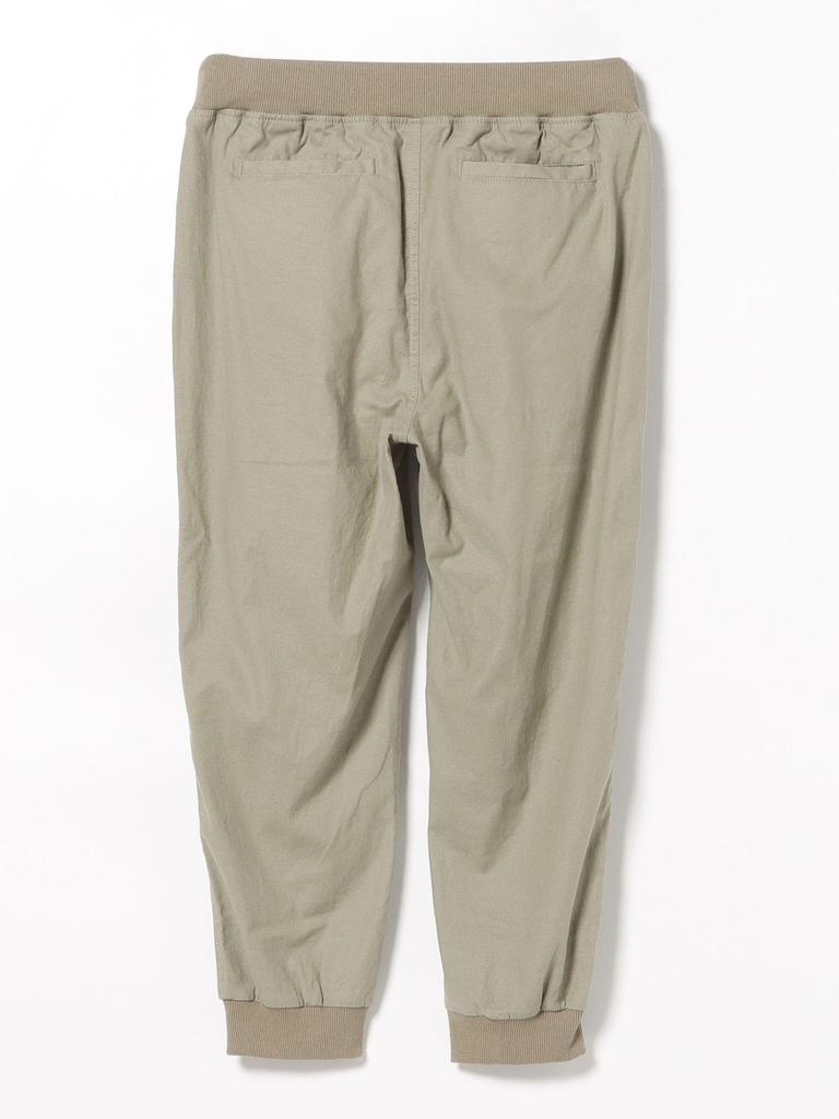 Beams Heart Linen Blend Dry Touch Jog Size M Women's Pants, Olive,