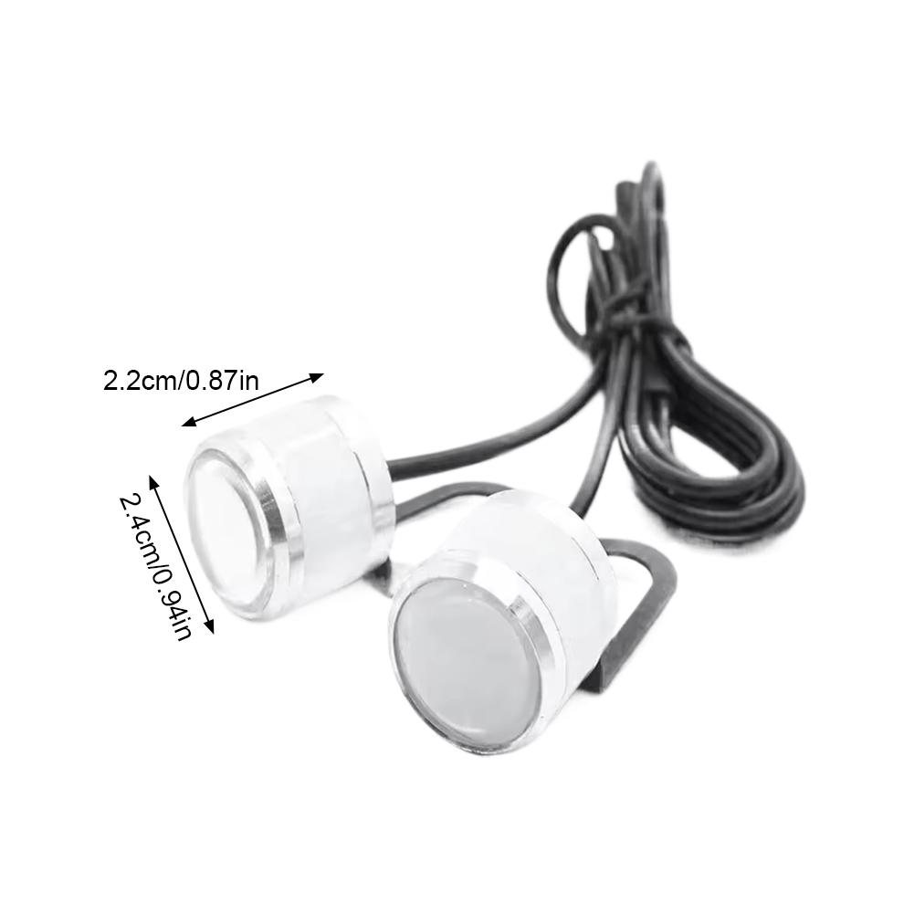 Мотоциклетный стробоскоп «Орлиный глаз», ДХО, ходовой огонь, светодиодная сигнальная лампа, подсветка номерного знака для UTV, ATV, аксессуары