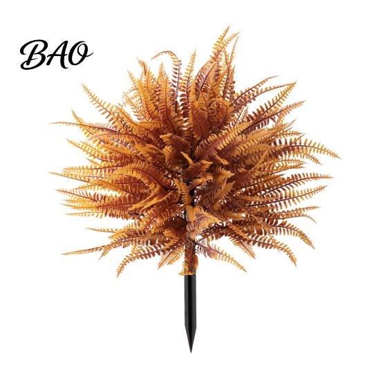 Festive Pathway Decorations Artificial Poinsettia Flower Yard Stake, Red Christmas Floral Ground Spike Decor, Maintenance Free Winter Plants