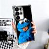 Sesame Street Cookie Soft Phone Case For Samsung Galaxy S26 Ultra S25 Edge S24 FE S23 Plus S22 S21 + S20 Plating Anti-Fall Funda