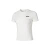Puma Breathable Casual Letter Print Crew Neck Short Sleeve T-Shirt Women Tops White 630356-65