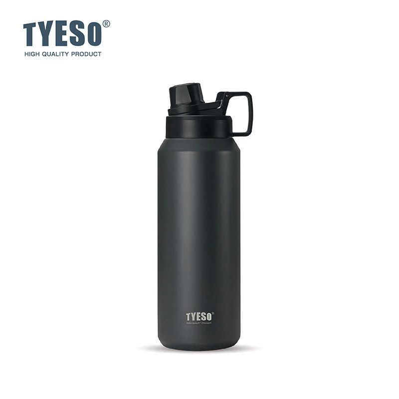 Tyeso New Stainless Steel Portable Sports Bottle Large Capacity Thermos Cup Outdoor Portable Frosted Water Cup