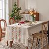 Elegant American Christmas Lace Tablecloth