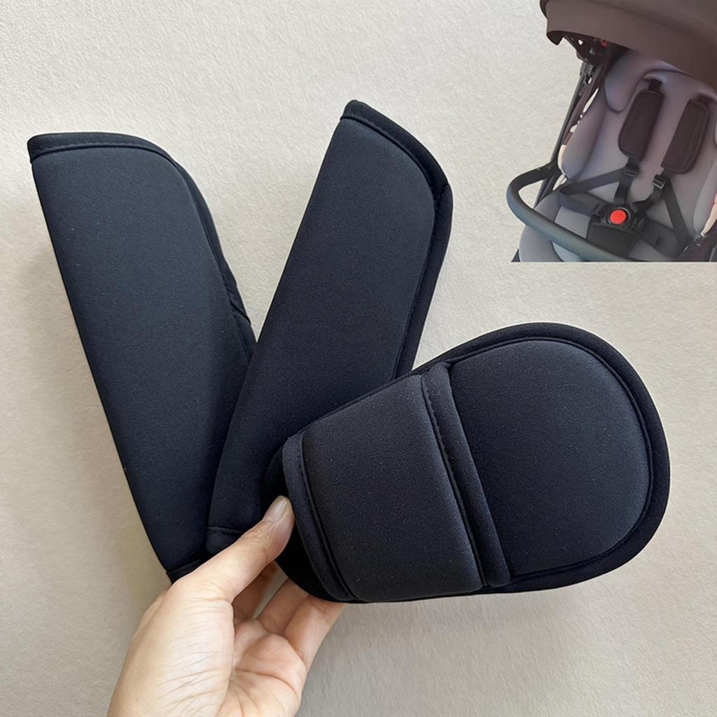 Baby Safety Car Seat Belt Cover Universal Car Seat Belt Strap Shoulder Pad Set Children Pram Stroller Shoulder Cushion Pads