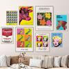 Abstract Flower Cow Tomato Soup Poster Canvas Painting Andy Warhol Print Decorative Picture Living Room Home Decoration Gift