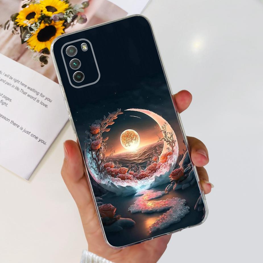 Для Xiaomi Poco M3 Чехол PocoM3 Pro Новый Модный Расписной Чехол Мягкий Силиконовый Чехол для Телефона Для Xiaomi Poco M3 Pro PocoM3 Fundas Coque