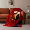 "Red and Blue Griffin Shield Design" print blanket soft and cozy perfect for the living room bed sofa or a nap,gift
