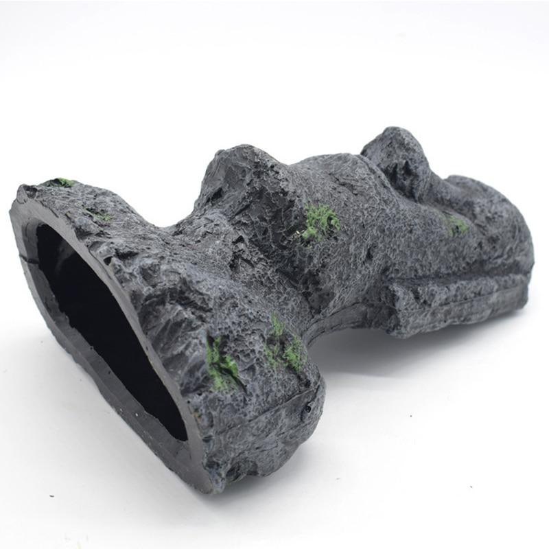 Каменная статуя острова Пасхи, орнамент из смолы, украшение для аквариума, искусственный камень, декор для аквариума