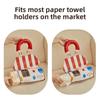Waterproof Wall Hanging Napkin Dispenser Cartoon Tissue Storage Holder Hanging Tissue Bag  Hotel