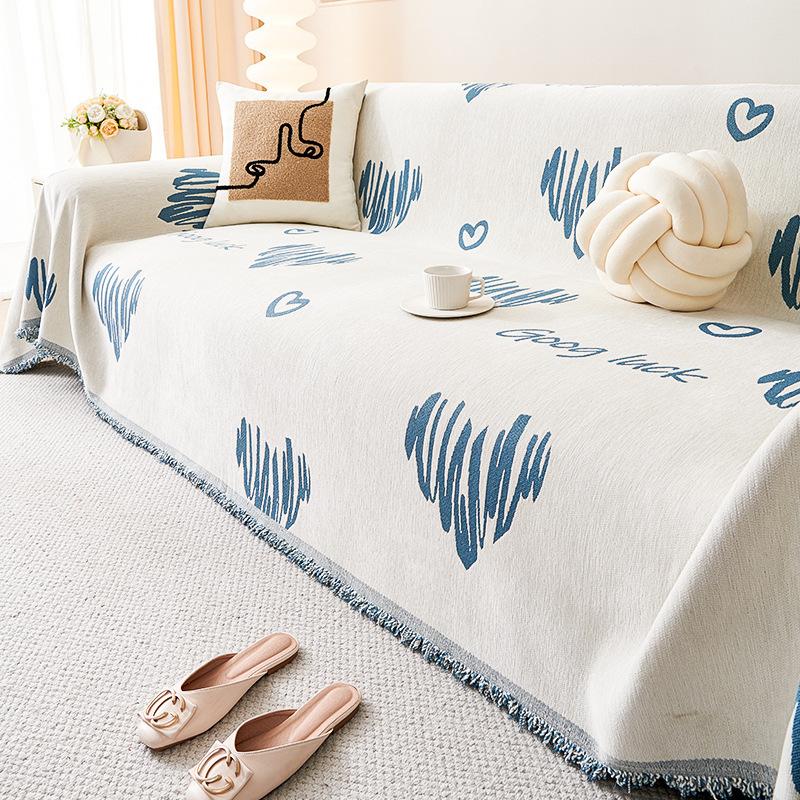 Полотенце для дивана Alpine Chenille Four Seasons Universal All-Inclusive Чехол для дивана Чехол для дивана с защитой от пыли, устойчивый к царапинам, цельный чехол для дивана