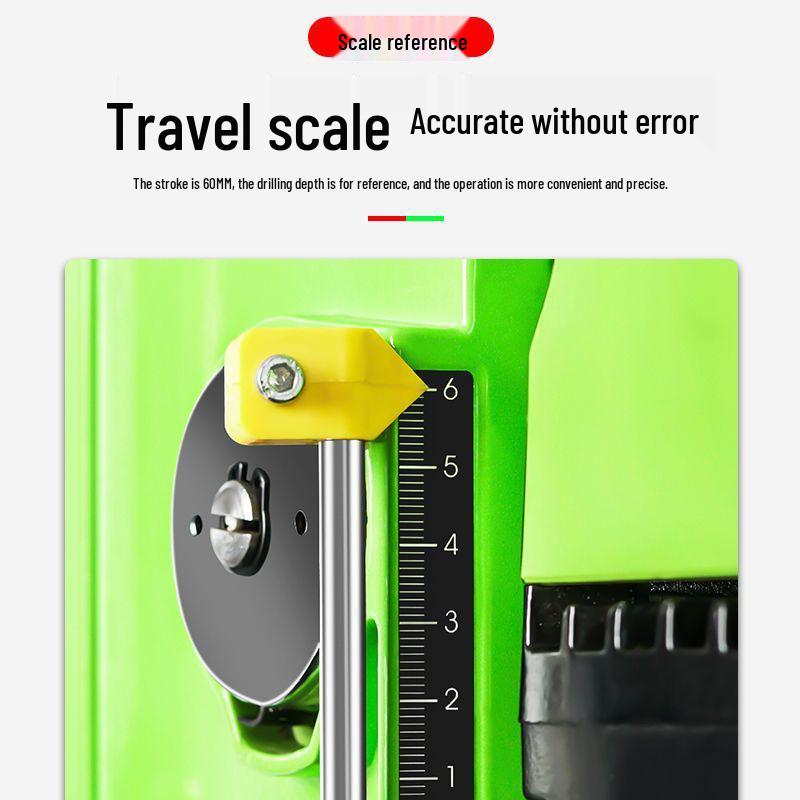 High Precision Mini 220V Bench Drill: Industrial Grade Multifunctional Drill Press for Household Use