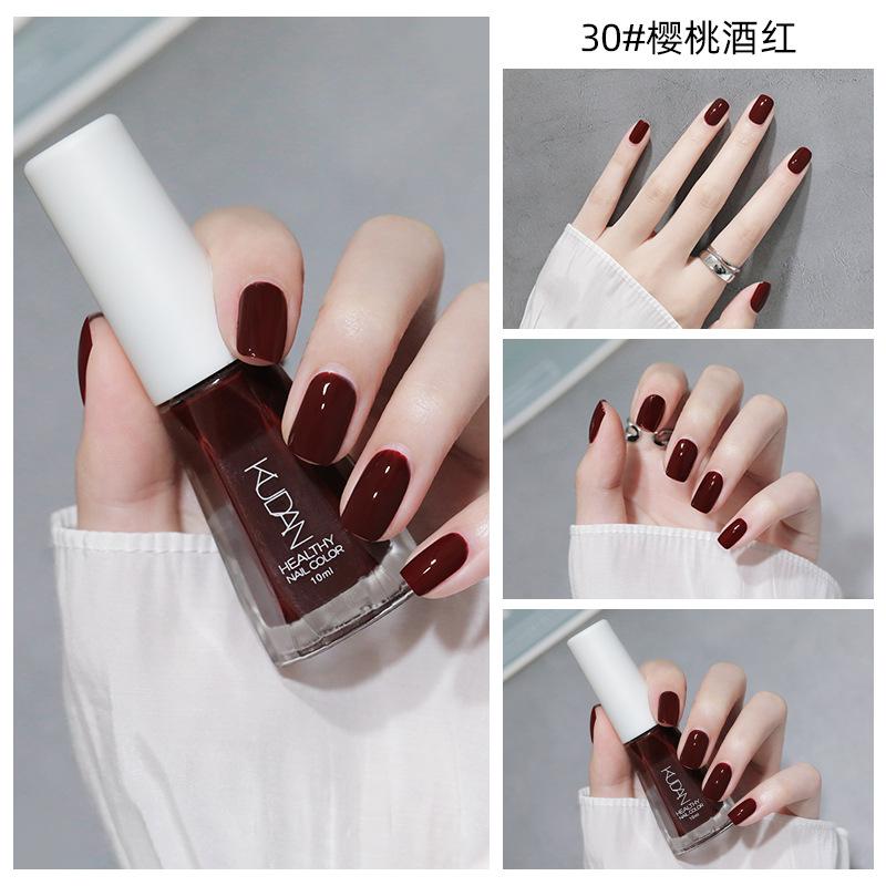 Лак для ногтей Новый отрывной лак для ногтей без выпечки на водной основе без запаха глянцевый прозрачный лак для ногтей весна и лето