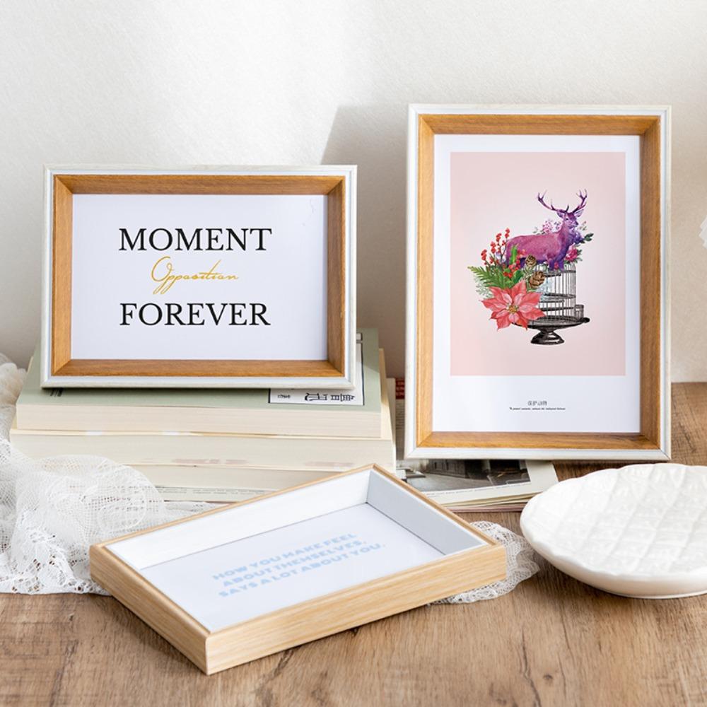 Wall Hanging Picture Frame Stand Wooden Photo Decor New Photo Frame Commemorative