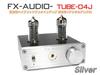 FX-AUDIO-TUBE-04J [Серебристый] Гибридный интегральный усилитель с вакуумными лампами и микросхемой цифрового усилителя