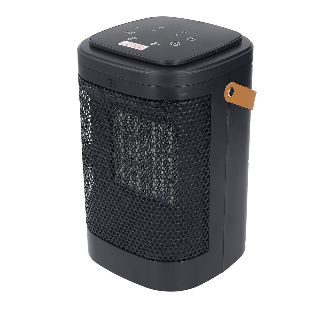 Электрический обогреватель холодного и теплого воздуха с сенсорным экраном и функцией умного таймера, осциллирующий портативный обогреватель с 