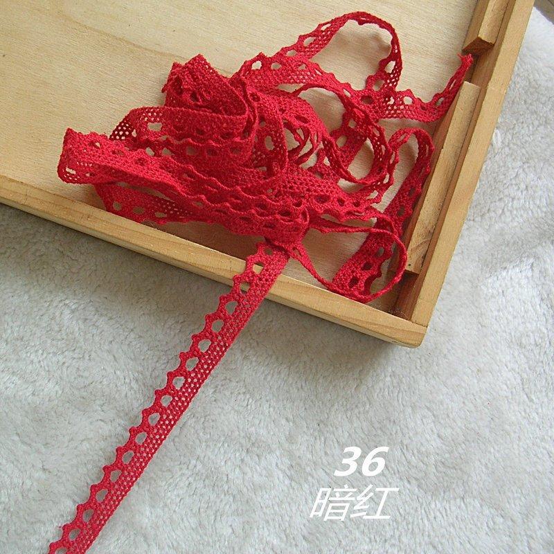 Полая кружевная хлопковая нить шириной 1 см, matching для декора мебели, хлопковая ручная работа DIY, ткань для обивки дивана, штор, уникальная длина 5 метров