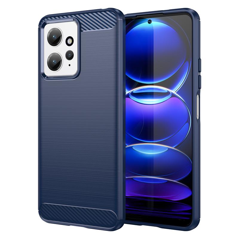Для чехла Xiaomi Redmi Note 12 Global Case для Redmi Note 12 4G силиконовый чехол из углеродного волокна для Redmi Note 12 4G Global Cover