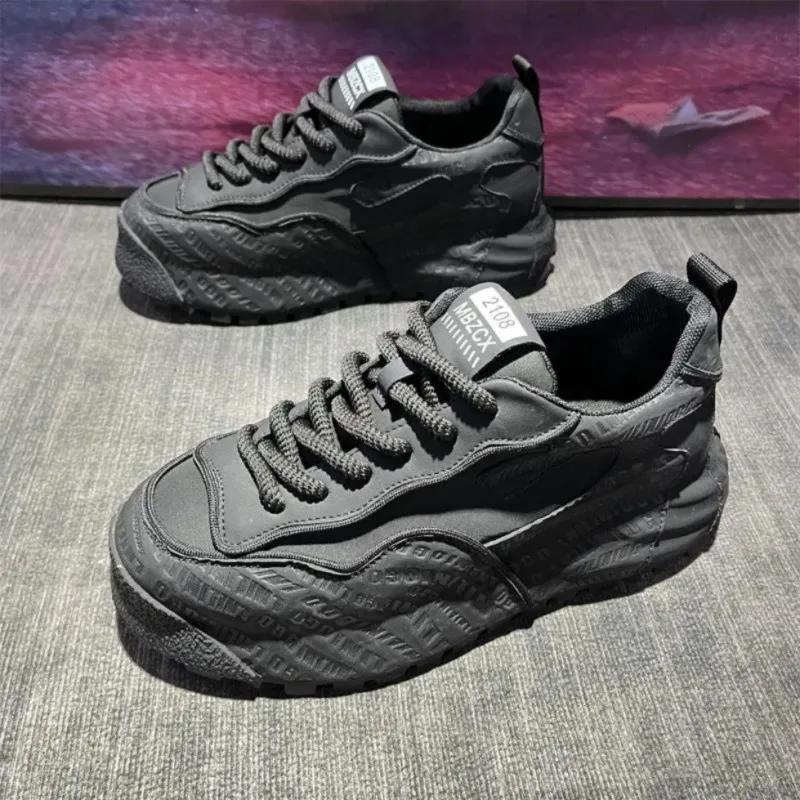 Мужские кроссовки Удобная платформа Увеличенная высота Обувь Персонализированная Универсальная Повседневная Обувь Роскошные Теннисные Туфли Chaussure Homme