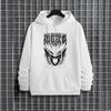 Mens Autumn Winter 2025 Hoodies Urban Streetwear Fashion Hip Hop Satan Print Hooded Sweatshirt Male Trendy Casual Men's Clothes