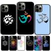 OM Yoga GOA Дзен Символ Ракушка Чехол Для iPhone 17 Air 15 16 14 13 12 Pro Max 11 Pro Max Plus Чехол для Телефона