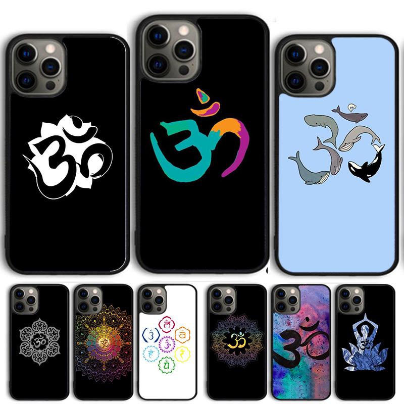 OM Yoga GOA Дзен Символ Ракушка Чехол Для iPhone 17 Air 15 16 14 13 12 Pro Max 11 Pro Max Plus Чехол для Телефона