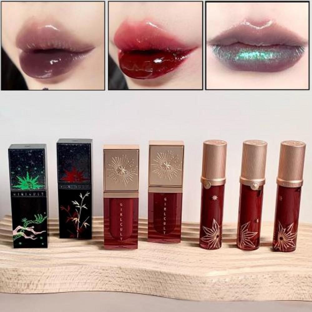 Girl Cult Eye Makeup GIRLCULT Lip Gloss Liquid Lipstick High Shine Moisturizing Moisturizing Long-Sticking Mirror, 1 шт., 35 шт.) J804