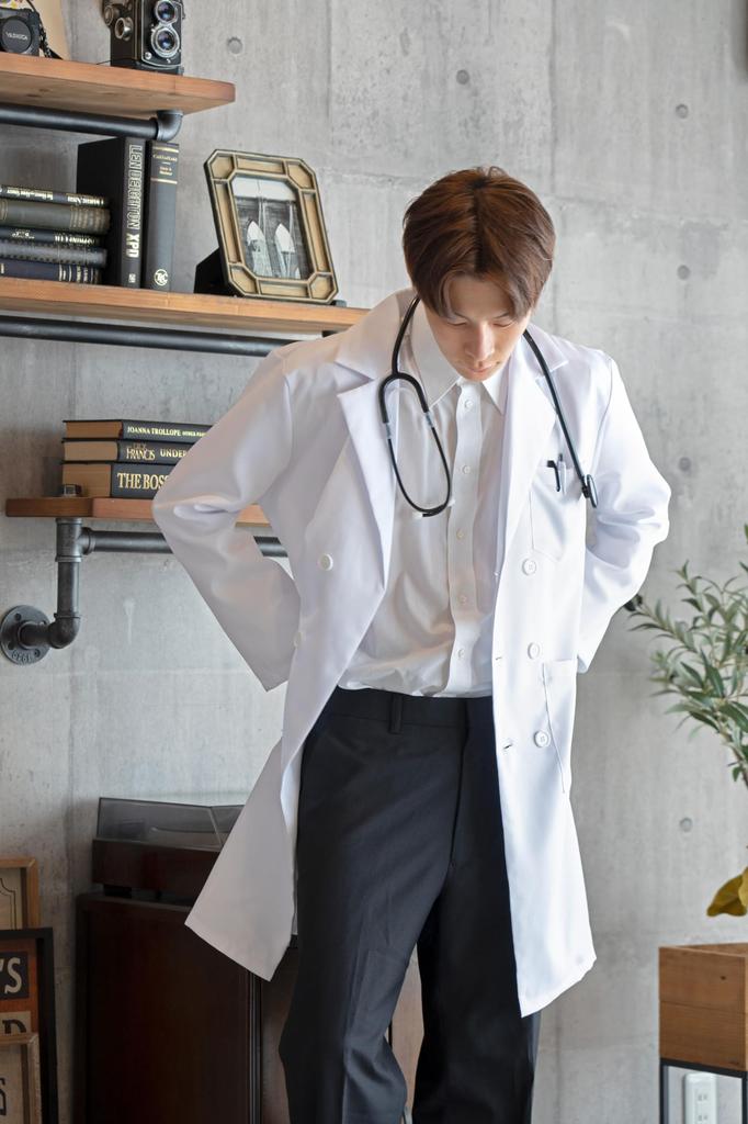 Clearstone MEN Cosplay Halloween Super Doctor Unisex White