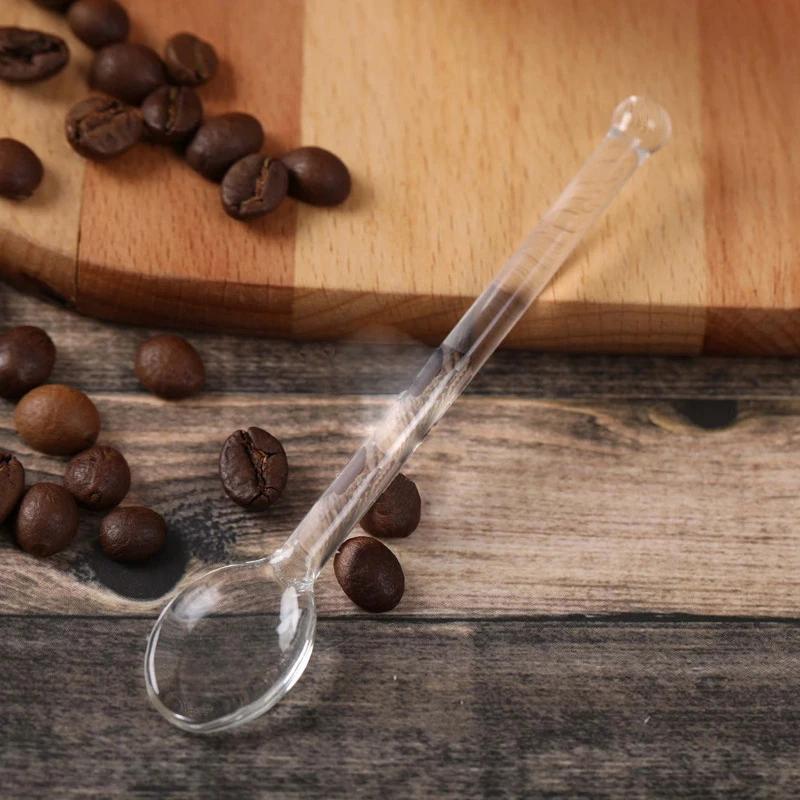 Glass Espresso Cups with Saucers and Spoons Double Wall Insulated Cups Set Handheld Drinking Glasses for Tea Latte Cappuccino