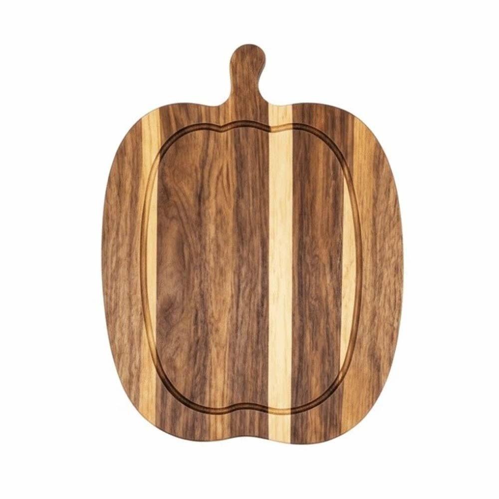 1pair Natural Color Pumpkin Cutting Board Pumpkin Shaped Halloween Charcuterie Board Cheese Lovers