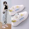 Women Leisure Sneakers Ladies Tennis Shoes Female Platform Lace-Up Sneakers Women Breathable Mesh Flat Sports Little White Shoes
