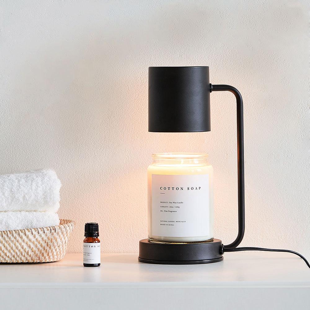 Nordic Melting Wax Lamp Modern Dimmable Electric Candle Warmer Lamp Timing Switch Fragrance Light Desk Decor Lighting