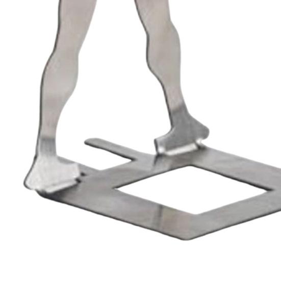 Hot Dog Grill Rack Muscle Man Hot Dog Stand Stainless Steel Sausage Holder for BBQ Outdoor Cooking Funny Birthday Gifts Gift for Men