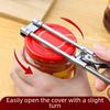 Вращающаяся ручная открывалка для бутылок для легкого закручивания и открывания бутылок, банок и винтовых крышек