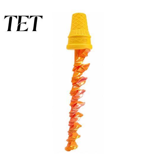 Telescopic Ice Cream Toy Cone Fidget Toy, Novelty Spiral Swords, Sensory Stress Funny Gifts for Kids Relief Anxiety, Portable Decompression Play Tool