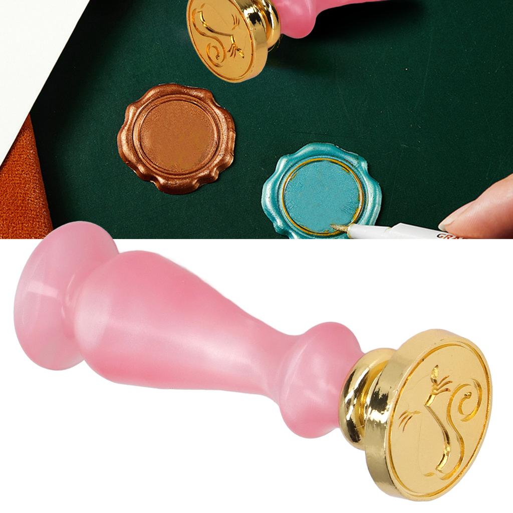 Сургучный штамп, романтический изысканный уникальный узор, съемная ручка, широко используемая восковая печать для конверта
