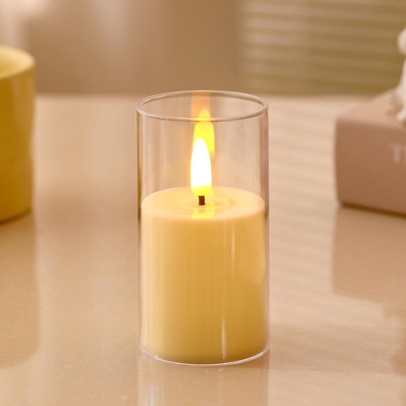 Светодиодный беспламенный комплект качелей со свечами — креативное украшение дня рождения и свадьбы