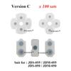 IVYUEEN 100 sets for PlayStation 4 PS4 Pro Slim Controller Silicone Conductive Rubber Adhesive Button Pad Keypad for Dualshock 4