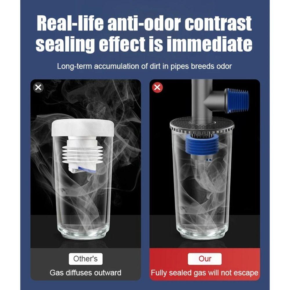 Tee Joint Sink Elbow Pipe Connector Universal Sealing Ring Adapter Sewer Connector  Kitchen