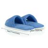 1 Pair Men Women Cheap Disposable Hotel Slippers Coral Fleece Open Toe Home Cotton Slides Travel Guest Slipper